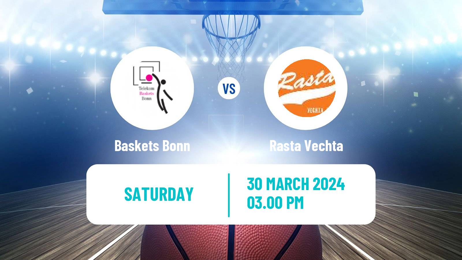 Basketball German BBL Baskets Bonn - Rasta Vechta