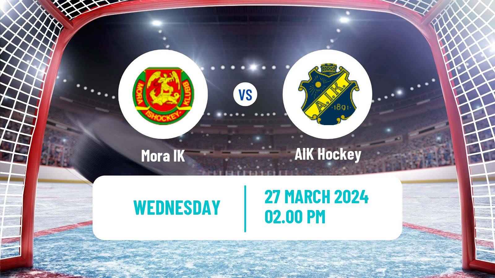 Hockey Swedish Hockey Allsvenskan Mora - AIK