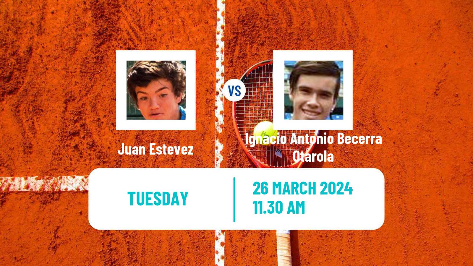 Tennis ITF M15 Bragado Men Juan Estevez - Ignacio Antonio Becerra Otarola