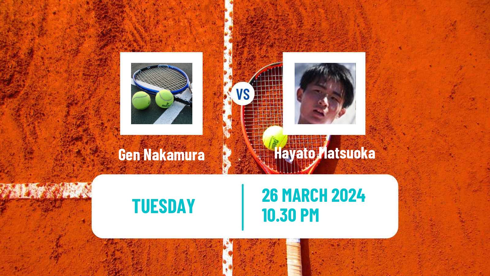 Tennis ITF M15 Tsukuba Men Gen Nakamura - Hayato Matsuoka