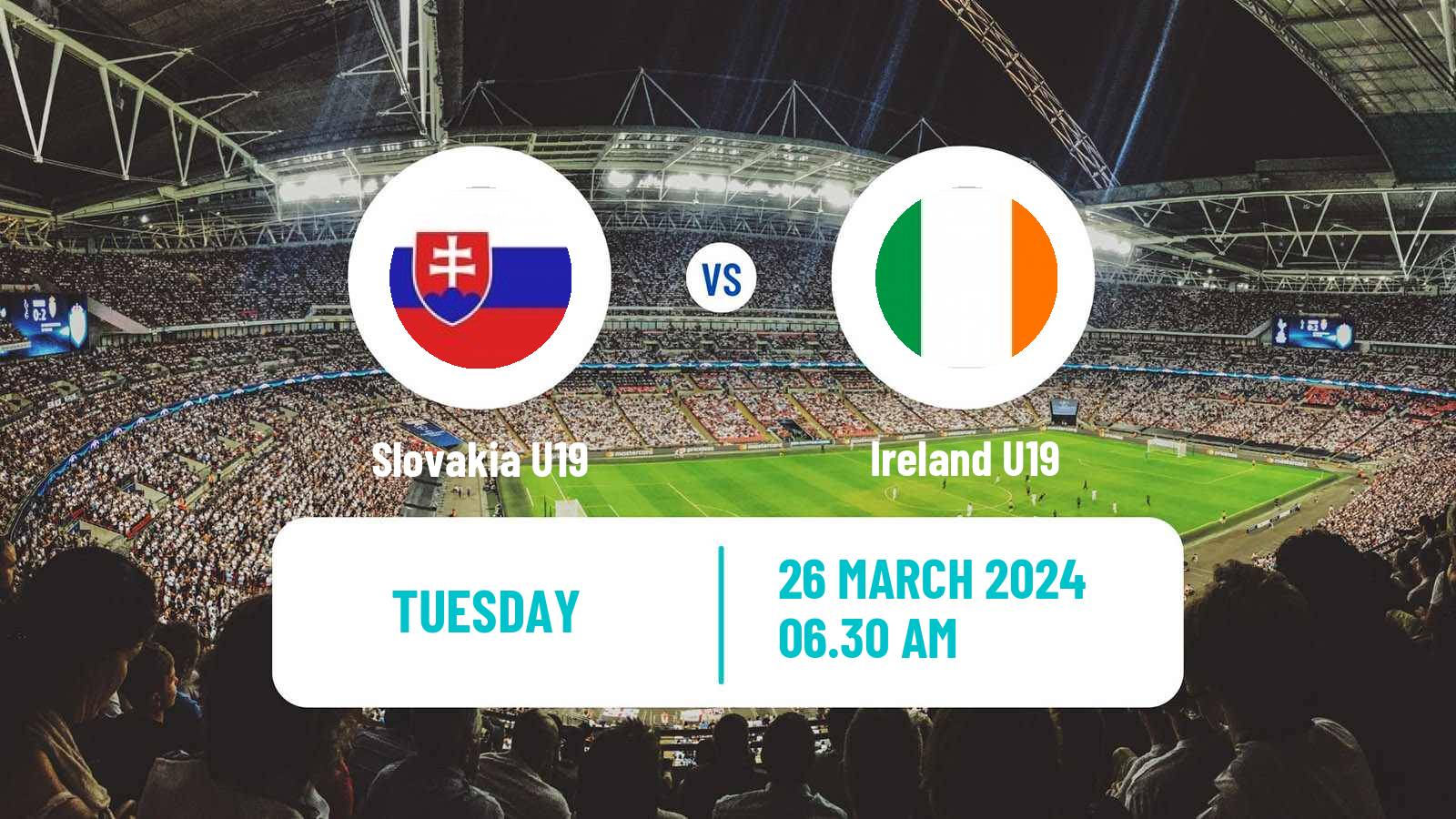 Soccer Friendly Slovakia U19 - Ireland U19