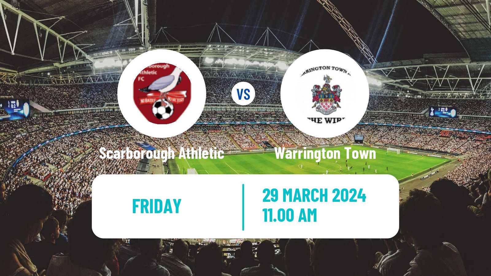 Soccer English National League North Scarborough Athletic - Warrington Town