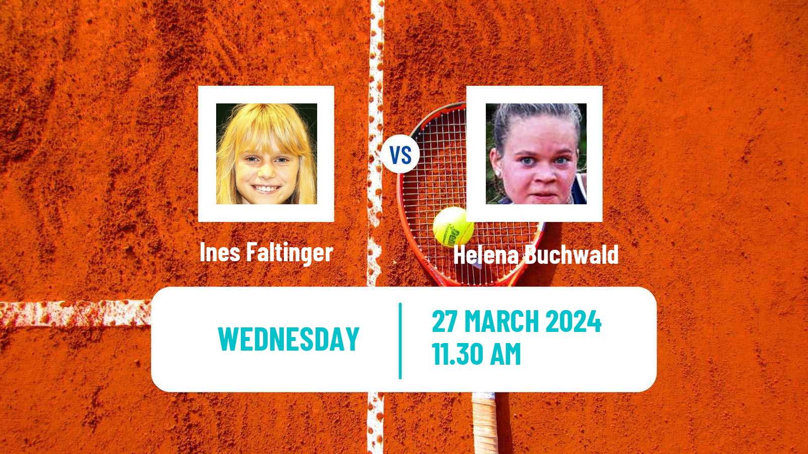 Tennis ITF W15 Antalya 7 Women Ines Faltinger - Helena Buchwald