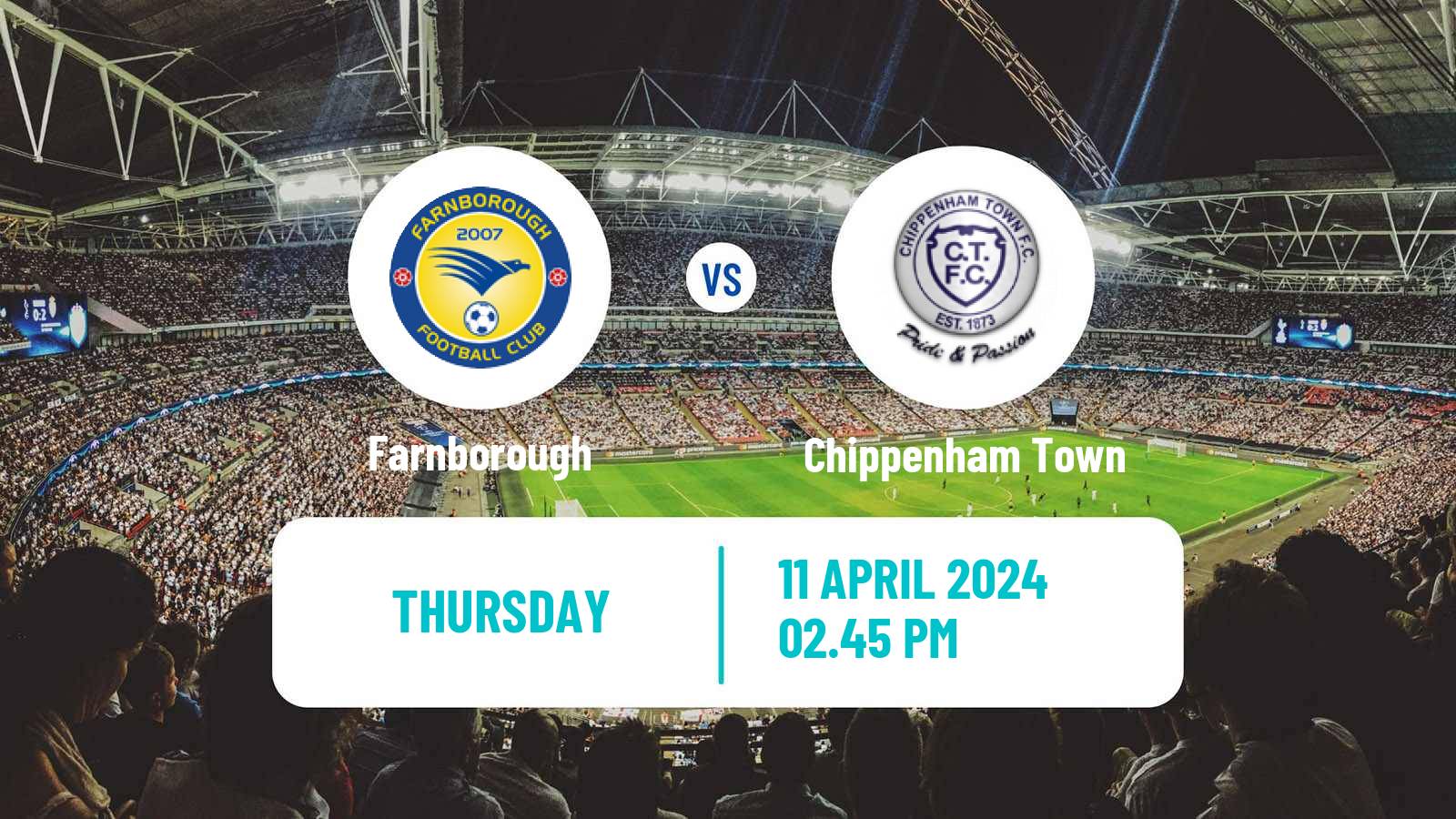 Soccer English National League South Farnborough - Chippenham Town