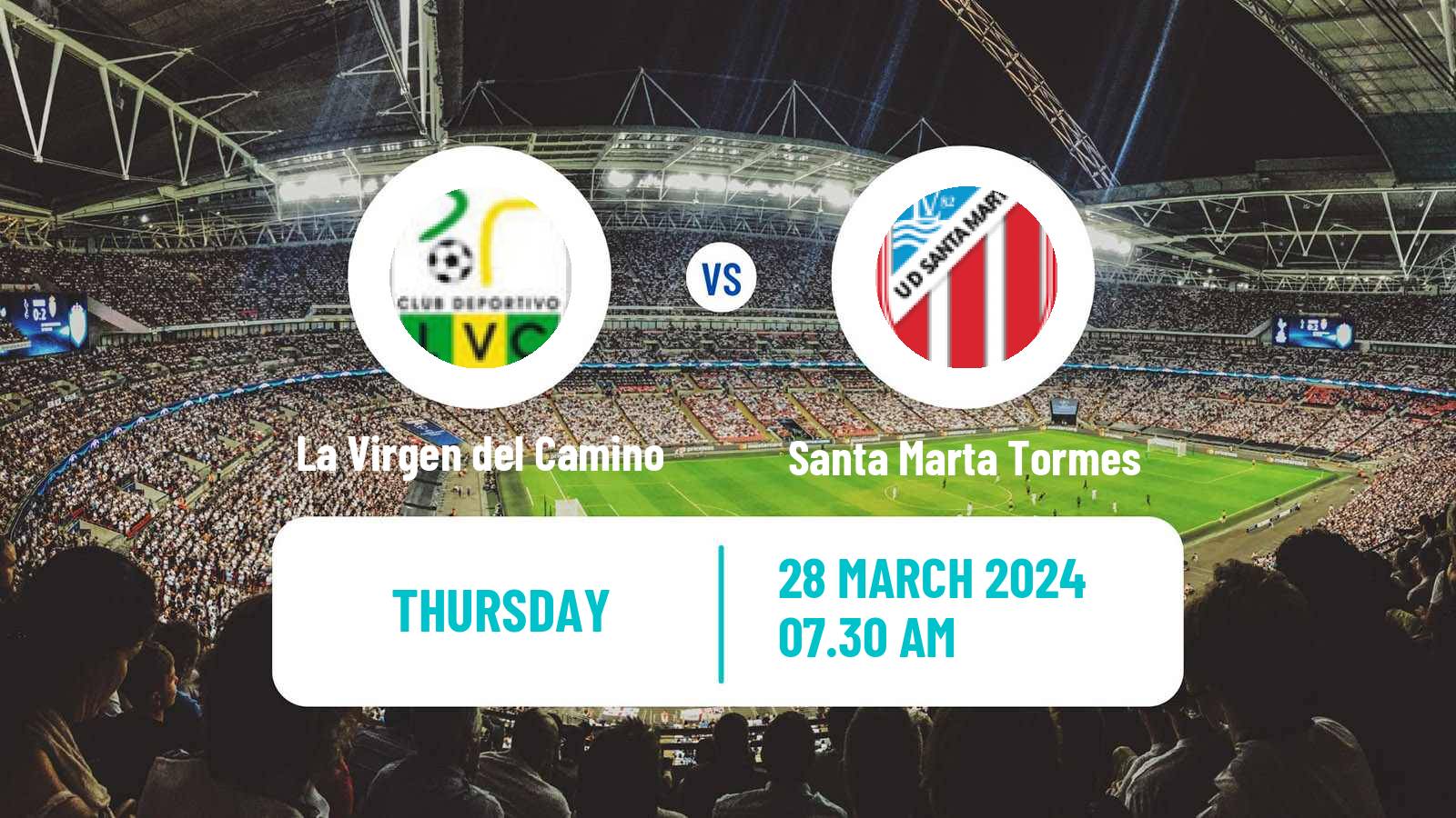 Soccer Spanish Tercera RFEF - Group 8 La Virgen del Camino - Santa Marta Tormes