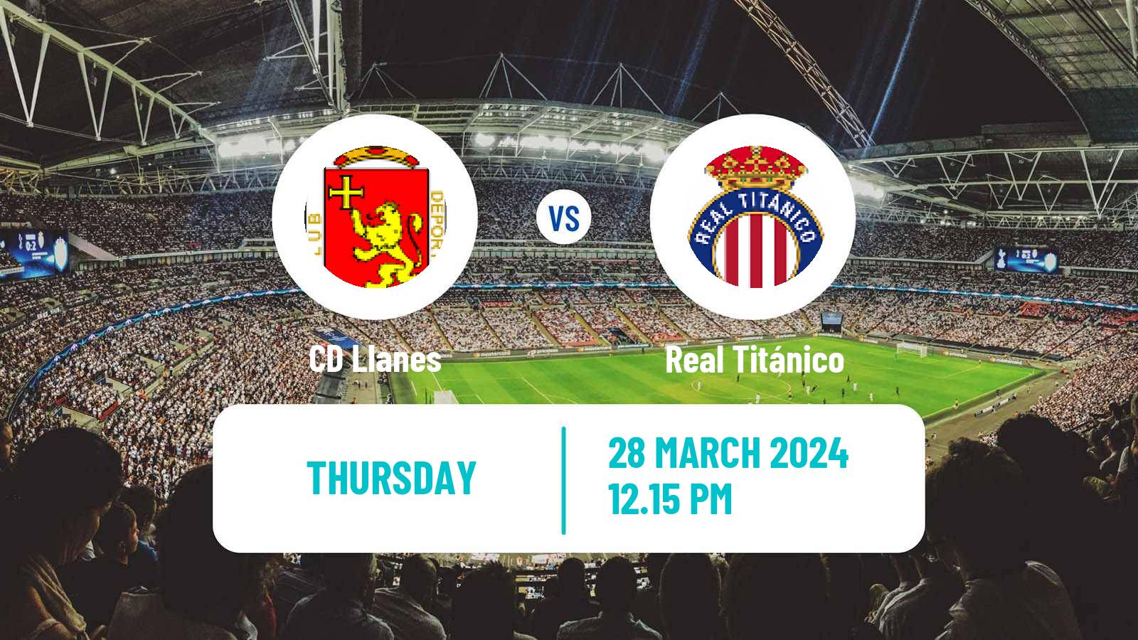 Soccer Spanish Tercera RFEF - Group 2 Llanes - Real Titánico