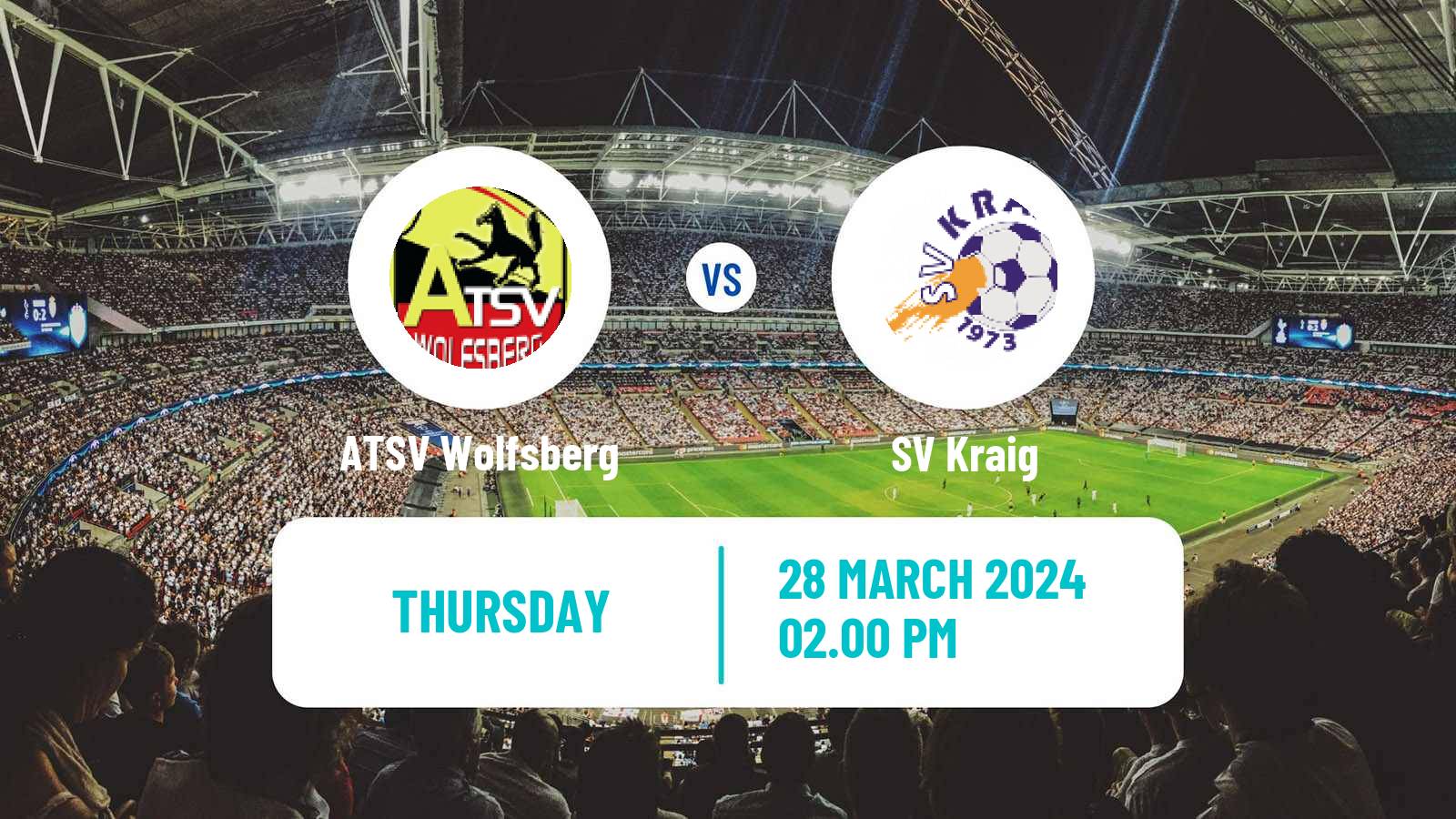 Soccer Austrian Landesliga Karnten ATSV Wolfsberg - SV Kraig