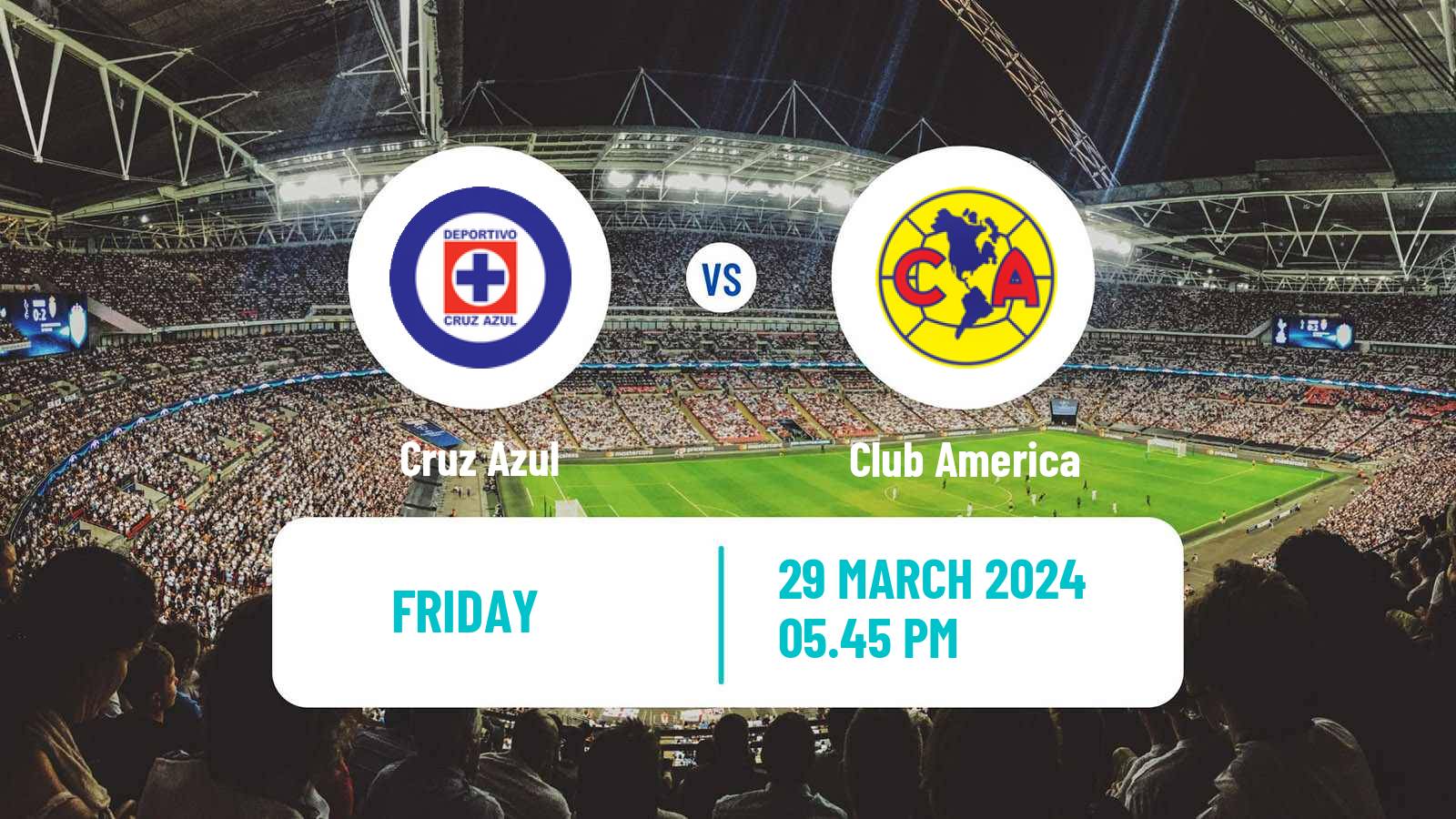 Soccer Mexican Liga MX Women Cruz Azul - Club America