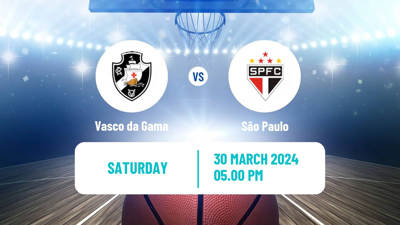 Basketball Brazilian NBB Vasco da Gama - São Paulo