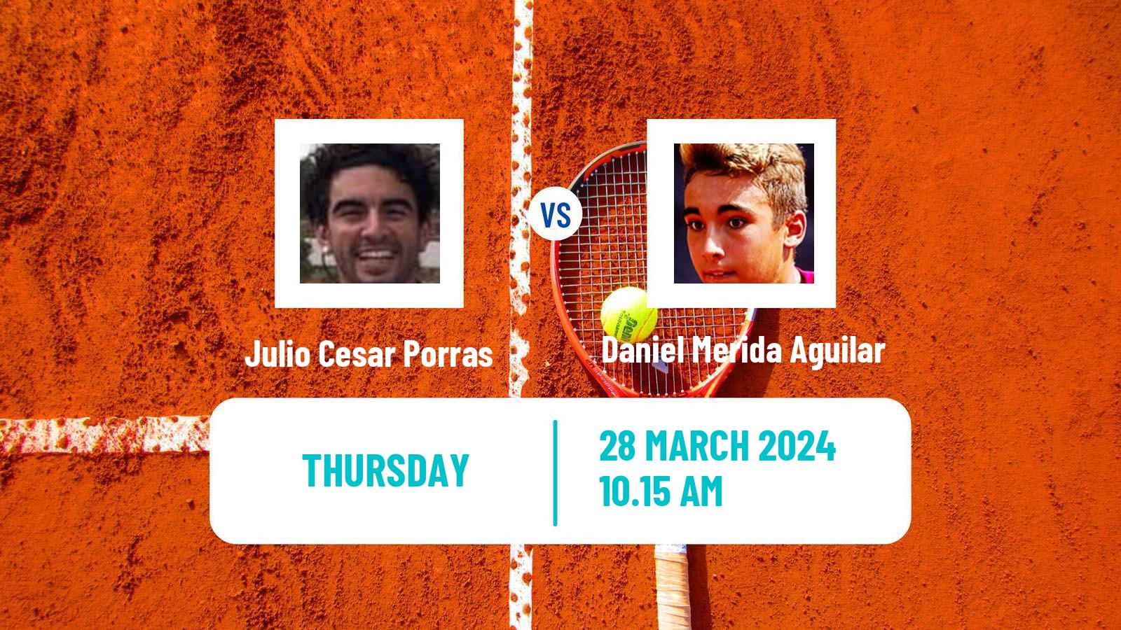 Tennis ITF M25 Tarragona Men Julio Cesar Porras - Daniel Merida Aguilar