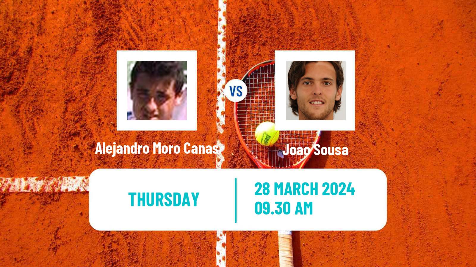Tennis Girona Challenger Men Alejandro Moro Canas - Joao Sousa