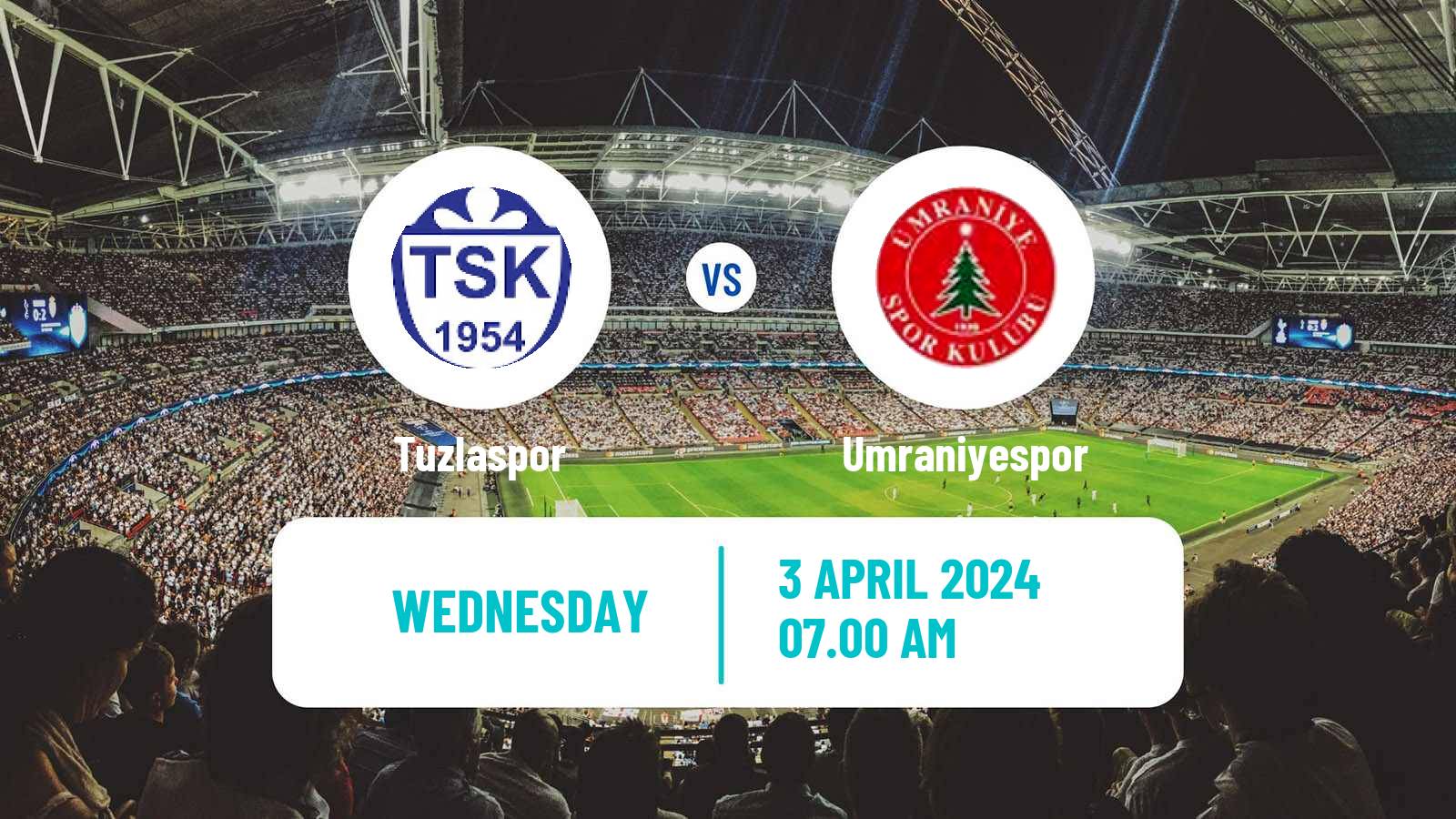 Soccer Turkish First League Tuzlaspor - Umraniyespor