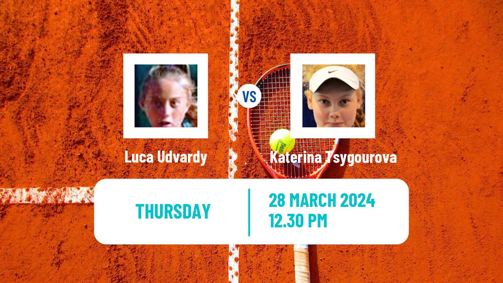 Tennis ITF W15 Antalya 7 Women Luca Udvardy - Katerina Tsygourova