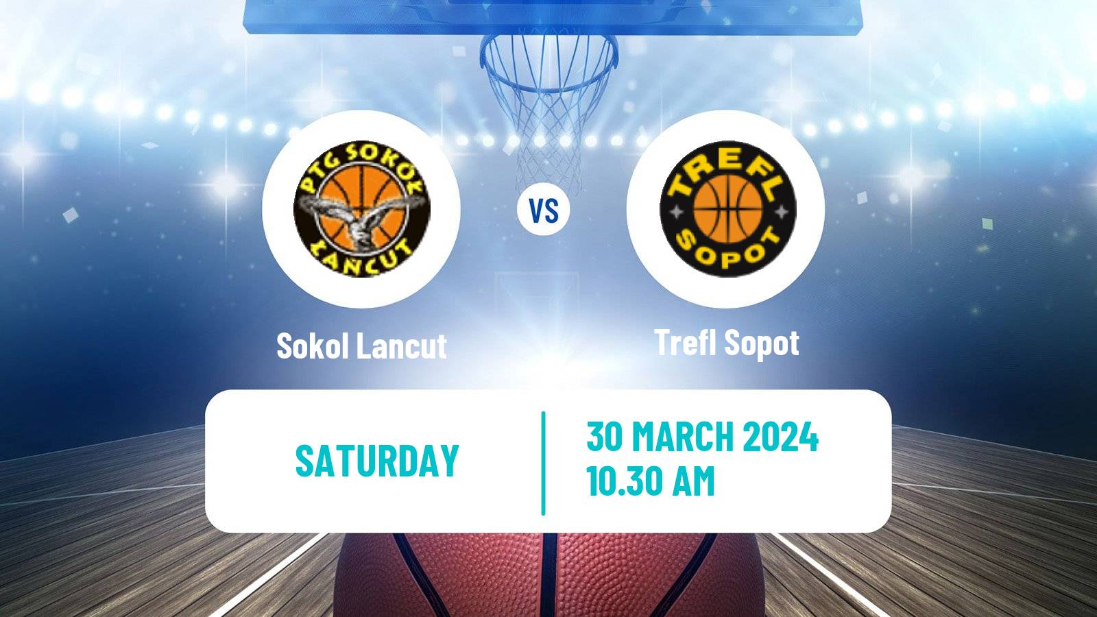 Basketball Polish Basket Liga Sokol Lancut - Trefl Sopot