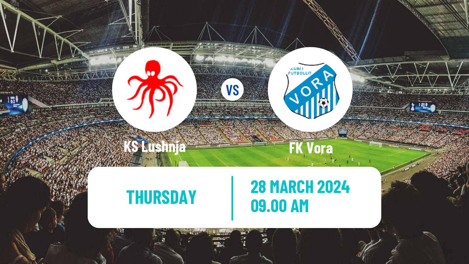 Soccer Albanian First Division Lushnja - Vora