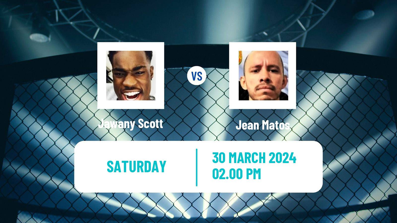 MMA Flyweight Cage Warriors Men Jawany Scott - Jean Matos