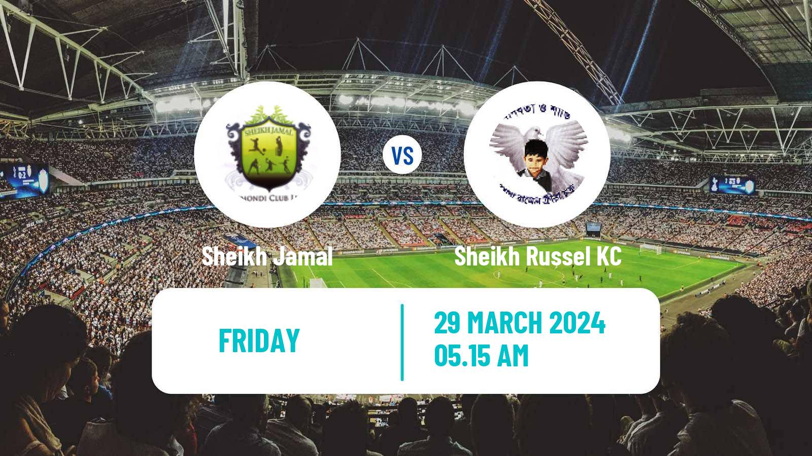 Soccer Bangladesh Premier League Football Sheikh Jamal - Sheikh Russel KC
