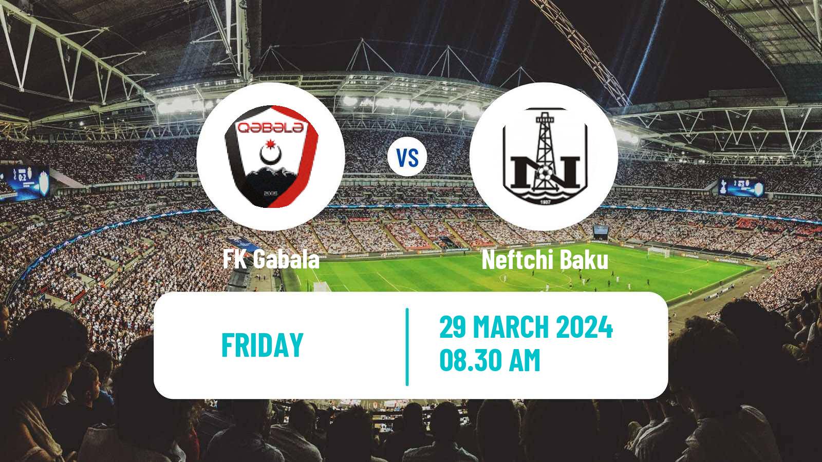 Soccer Azerbaijan Premier League Gabala - Neftchi Baku