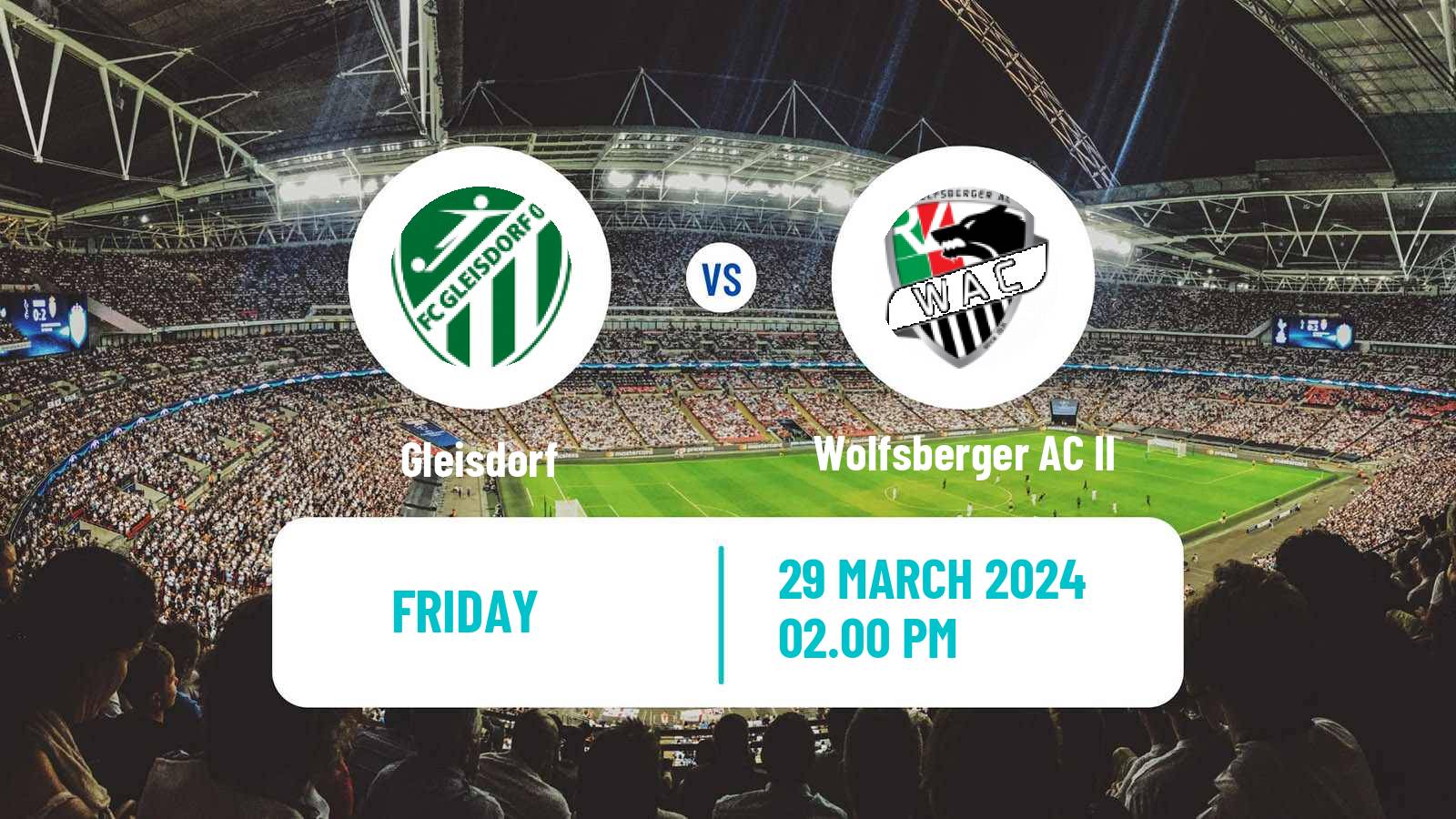 Soccer Austrian Regionalliga Central Gleisdorf - Wolfsberger AC II