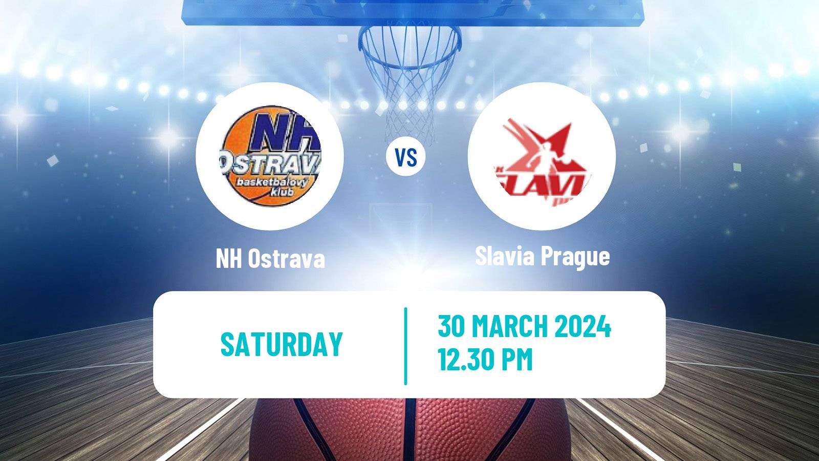 Basketball Czech NBL NH Ostrava - Slavia Prague