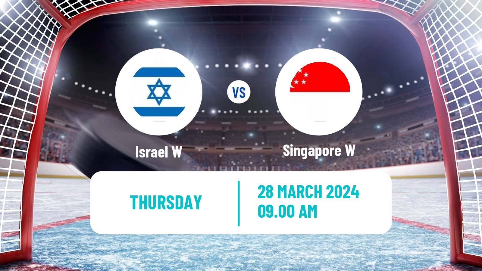 Hockey IIHF World Championship IIIB Women Israel W - Singapore W