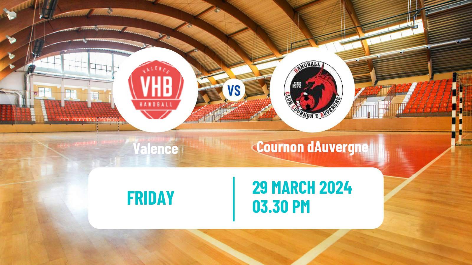 Handball French Proligue Handball Valence - Cournon dAuvergne
