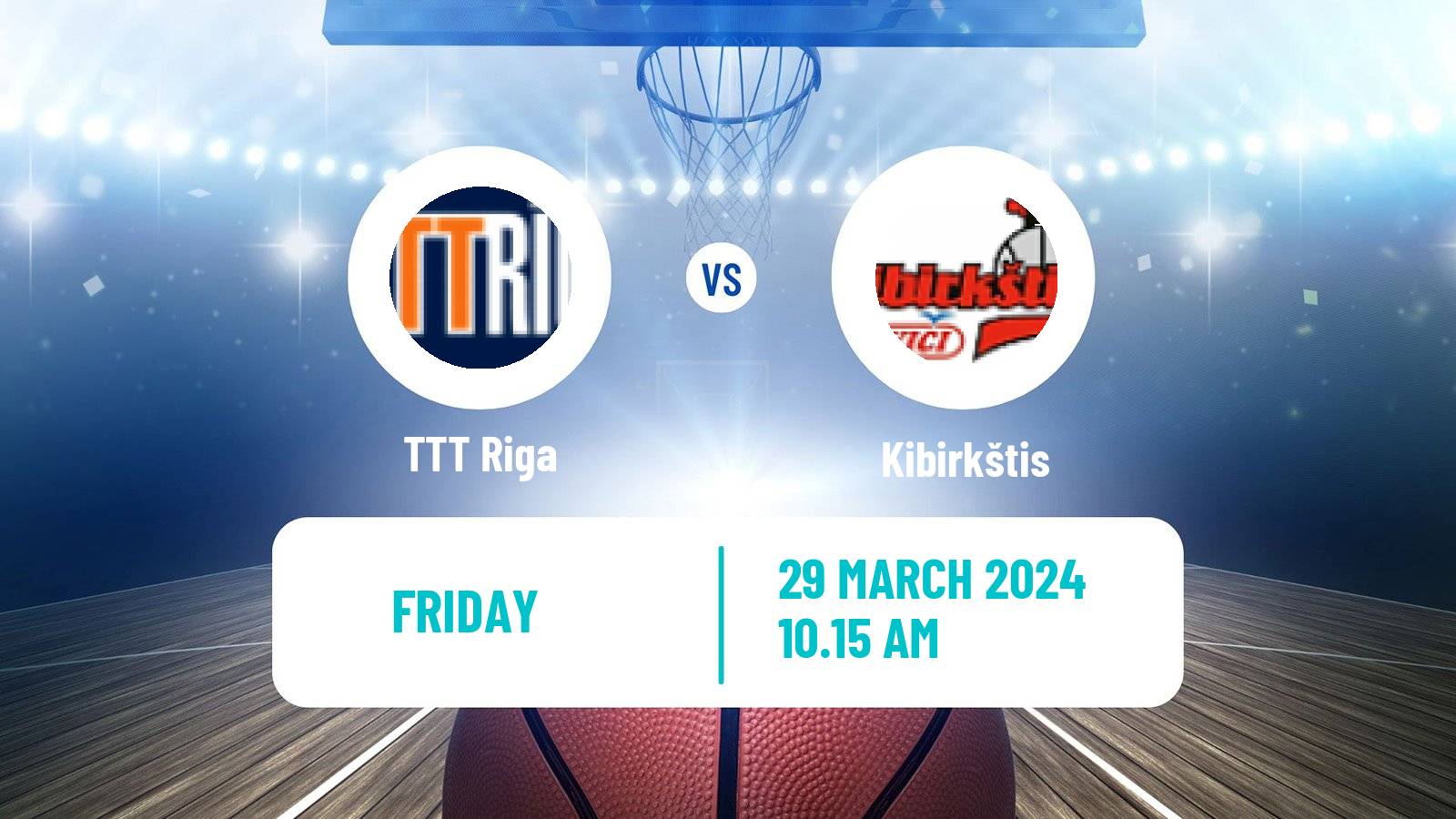 Basketball WBBL TTT Riga - Kibirkštis
