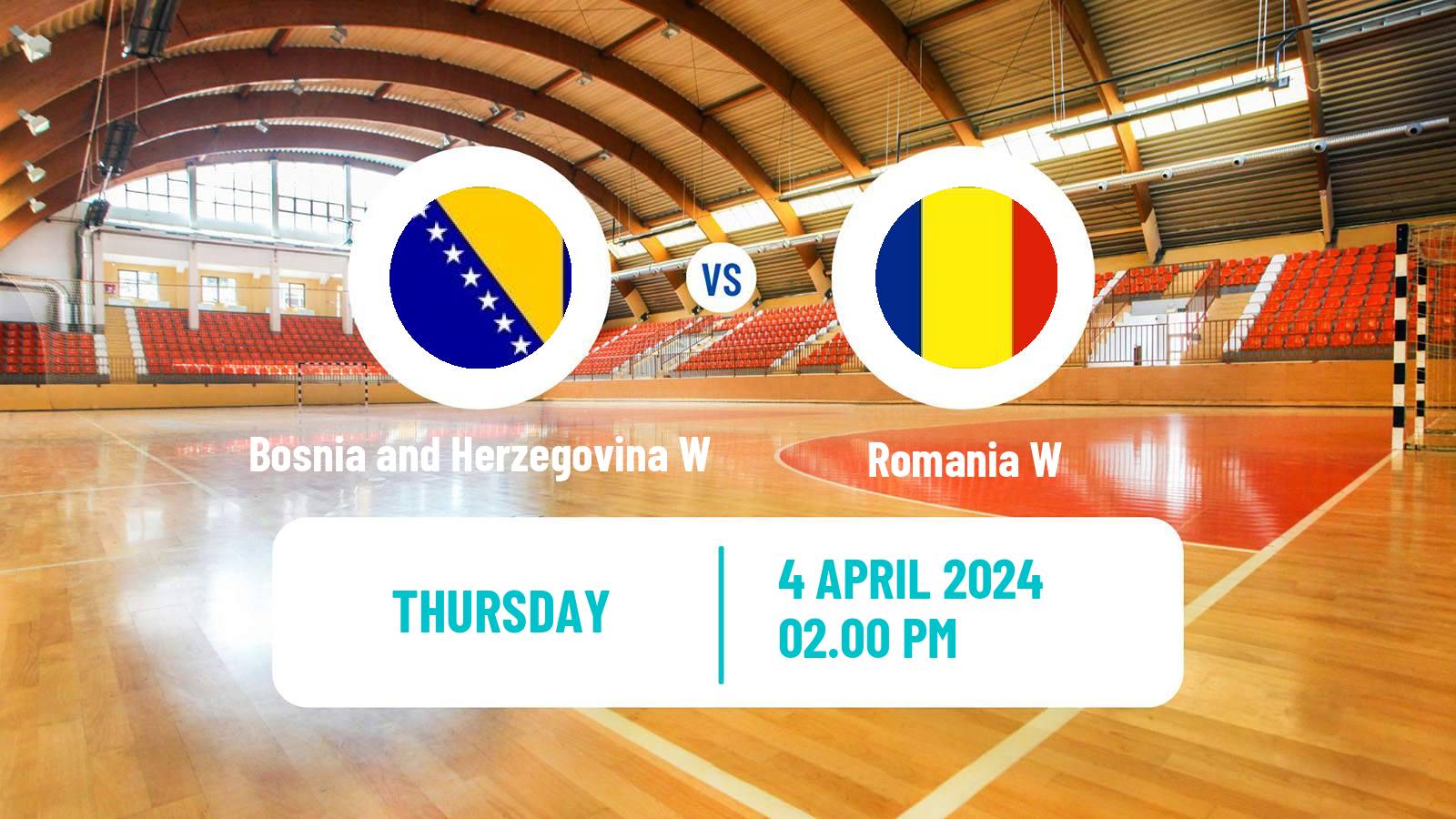 Handball Handball European Championship Women Bosnia and Herzegovina W - Romania W