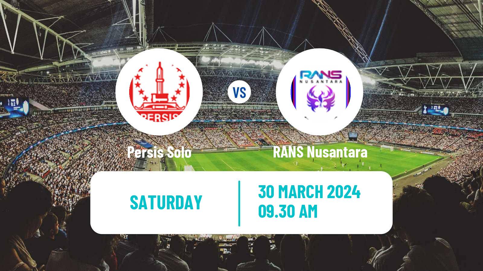Soccer Indonesian Liga 1 Persis Solo - RANS Nusantara