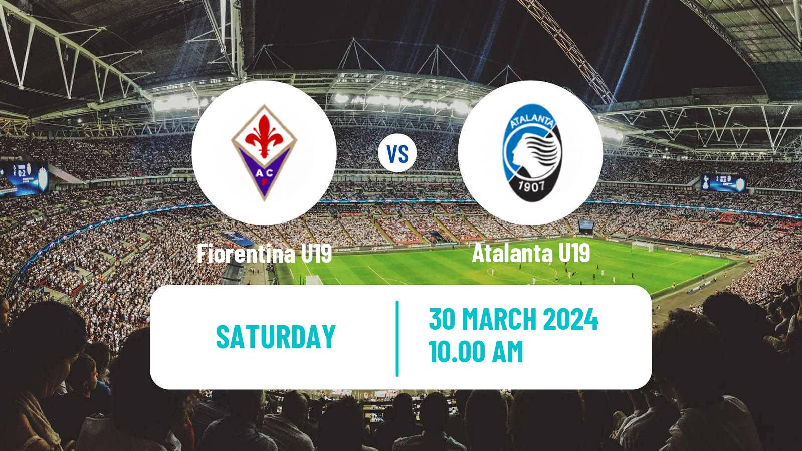 Soccer Italian Primavera 1 Fiorentina U19 - Atalanta U19