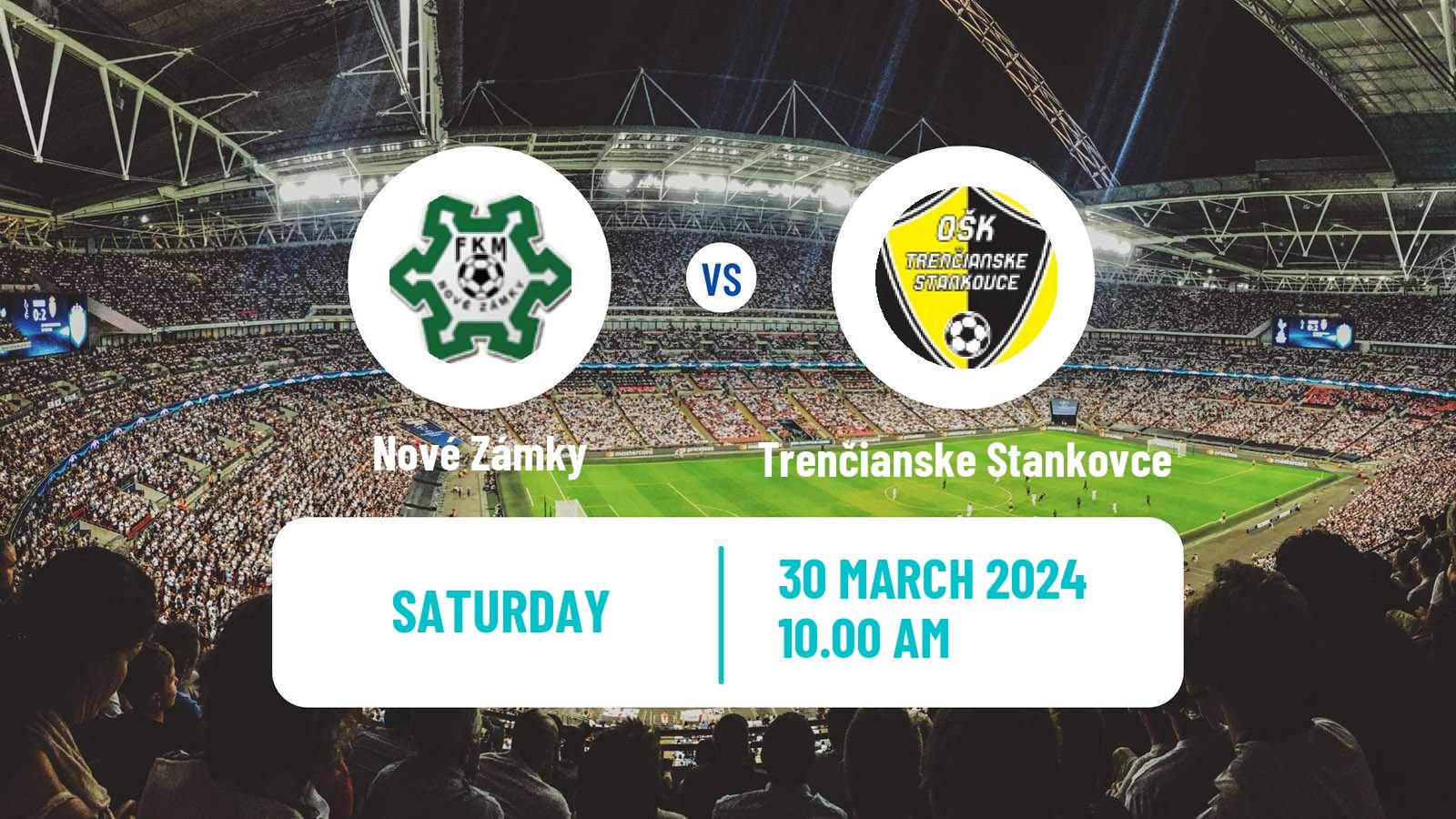 Soccer Slovak 4 Liga West Nové Zámky - Trenčianske Stankovce