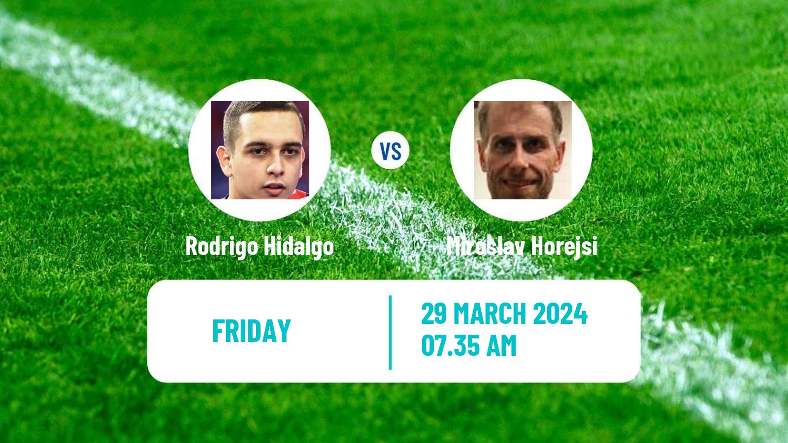 Table tennis Tt Star Series Men Rodrigo Hidalgo - Miroslav Horejsi