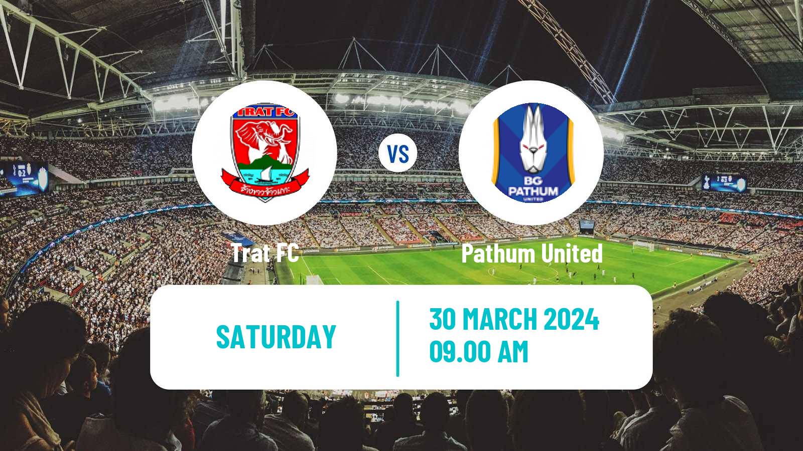 Soccer Thai League 1 Trat - Pathum United