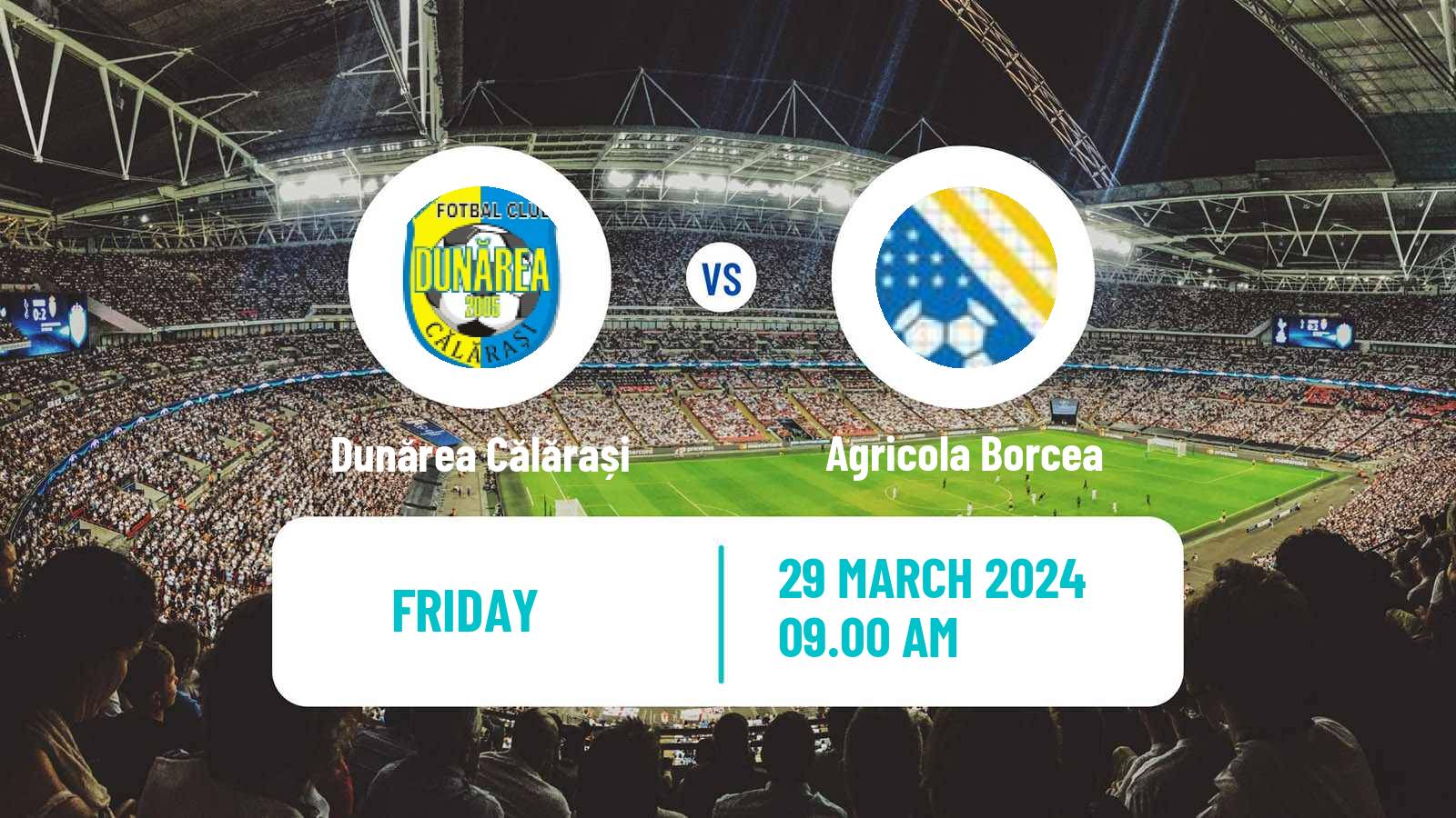 Soccer Romanian Liga 3 - Seria 3 Dunărea Călărași - Agricola Borcea