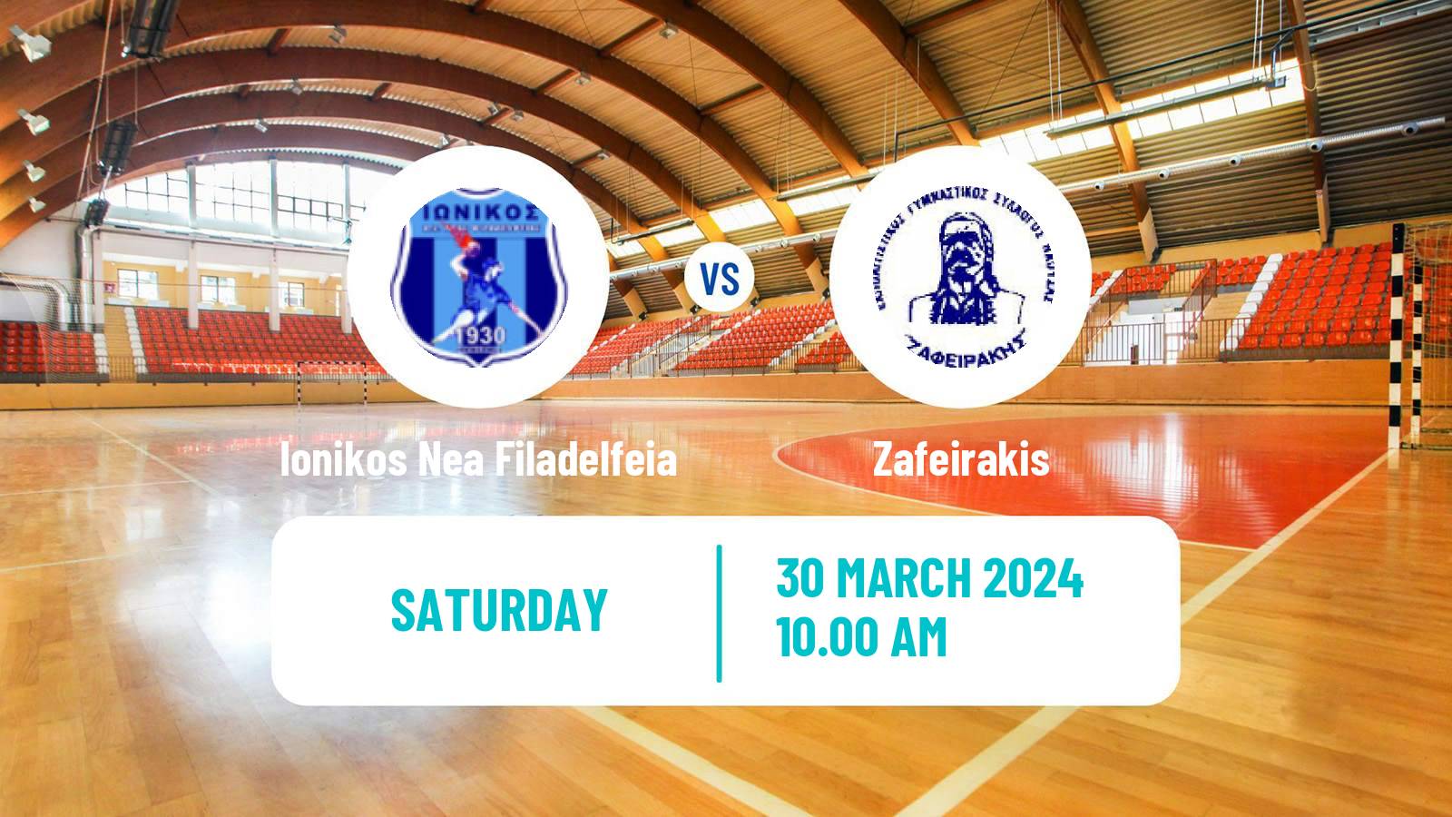 Handball Greek A1 Handball Ionikos Nea Filadelfeia - Zafeirakis