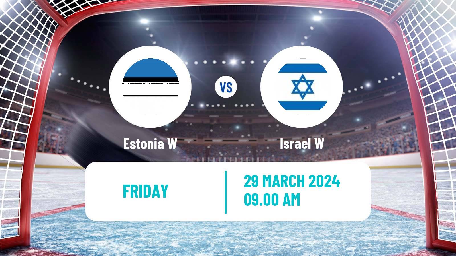 Hockey IIHF World Championship IIIB Women Estonia W - Israel W