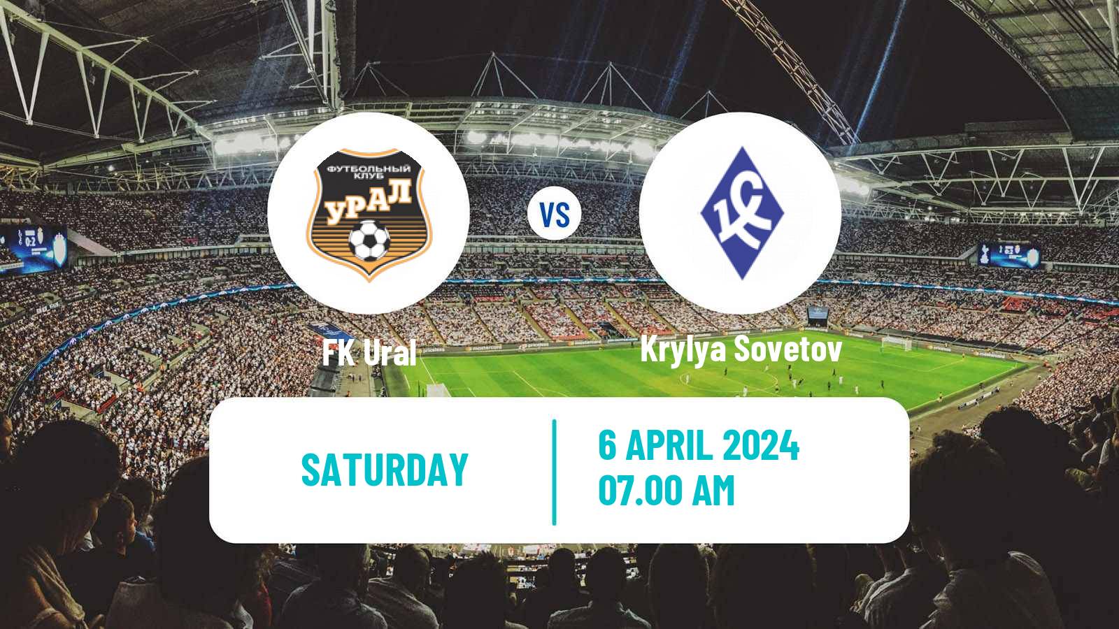 Soccer Russian Premier League Ural - Krylya Sovetov