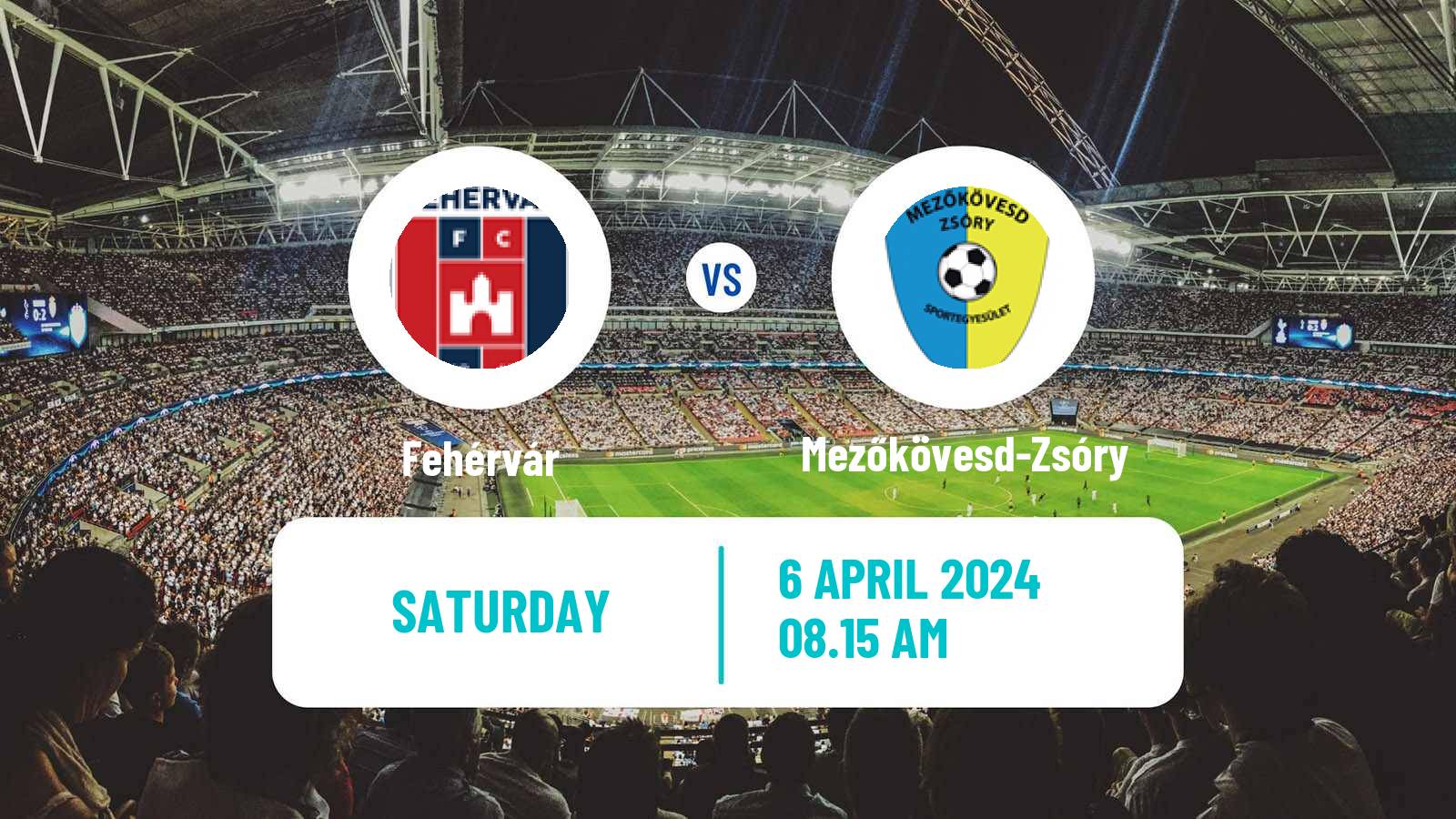 Soccer Hungarian NB I Fehérvár - Mezőkövesd-Zsóry