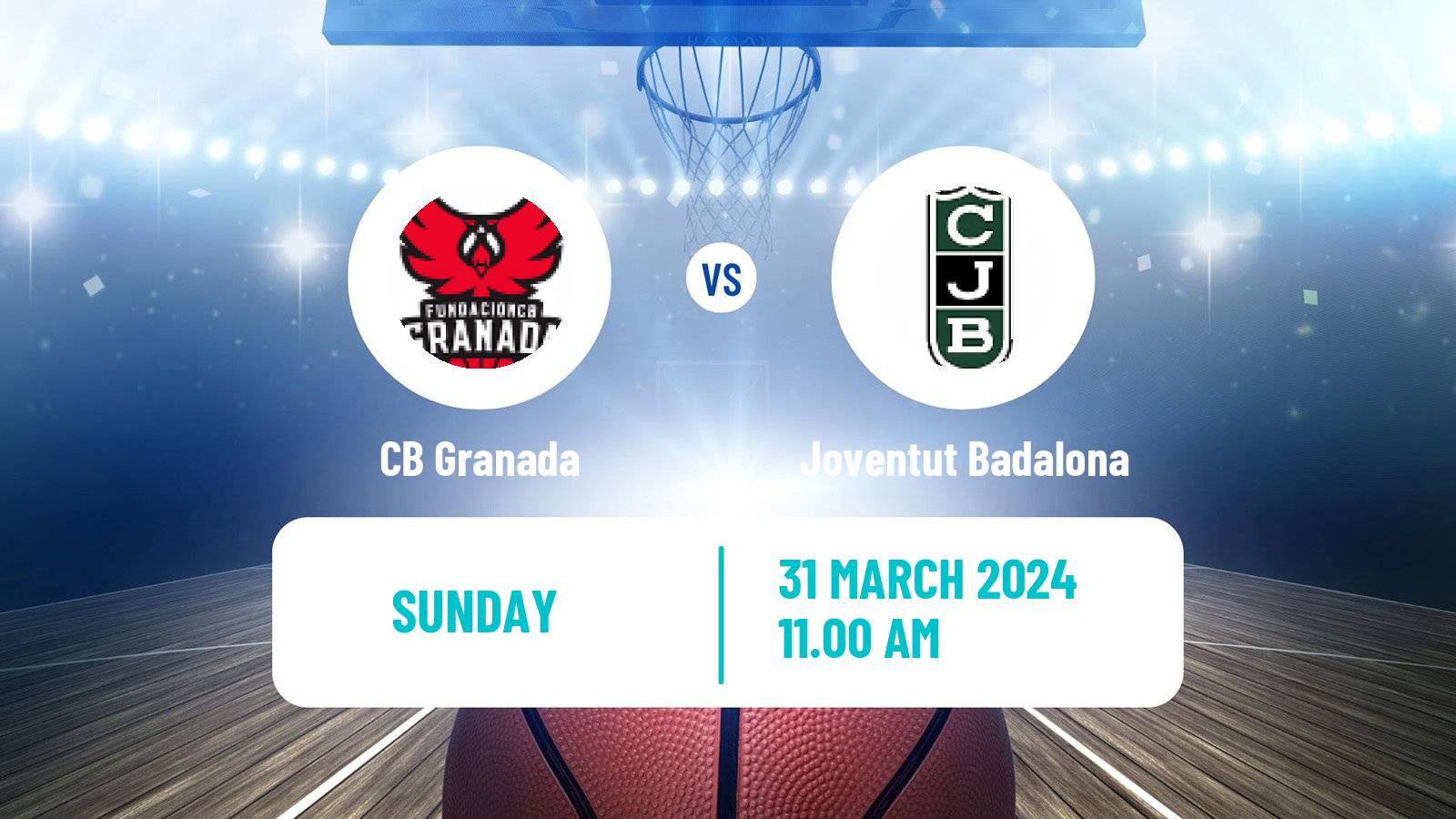Basketball Spanish ACB League Granada - Joventut Badalona