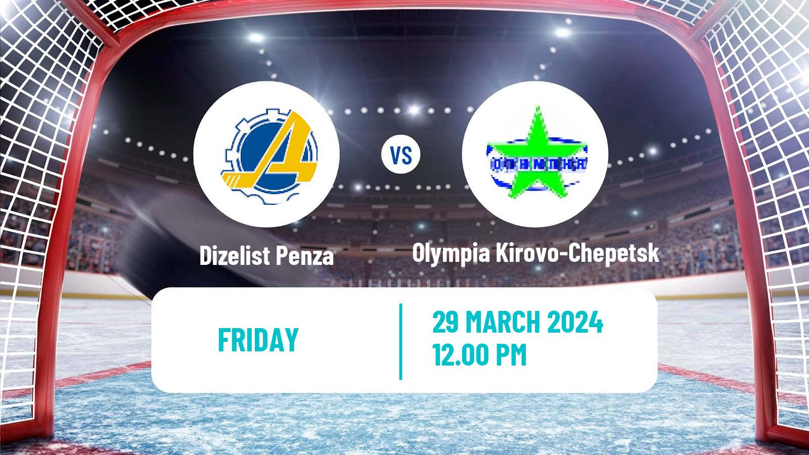 Hockey NMHL Dizelist Penza - Olympia Kirovo-Chepetsk