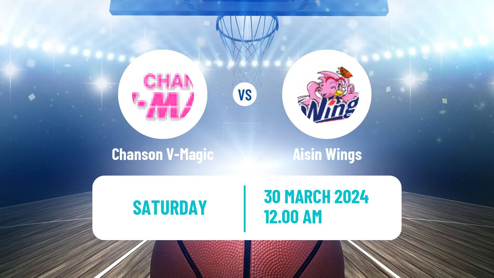 Basketball Japan W League Basketball Chanson V-Magic - Aisin Wings