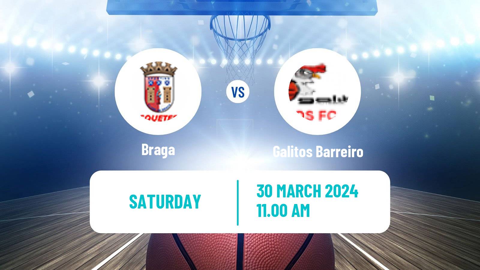 Basketball Portuguese Proliga Basketball Braga - Galitos Barreiro