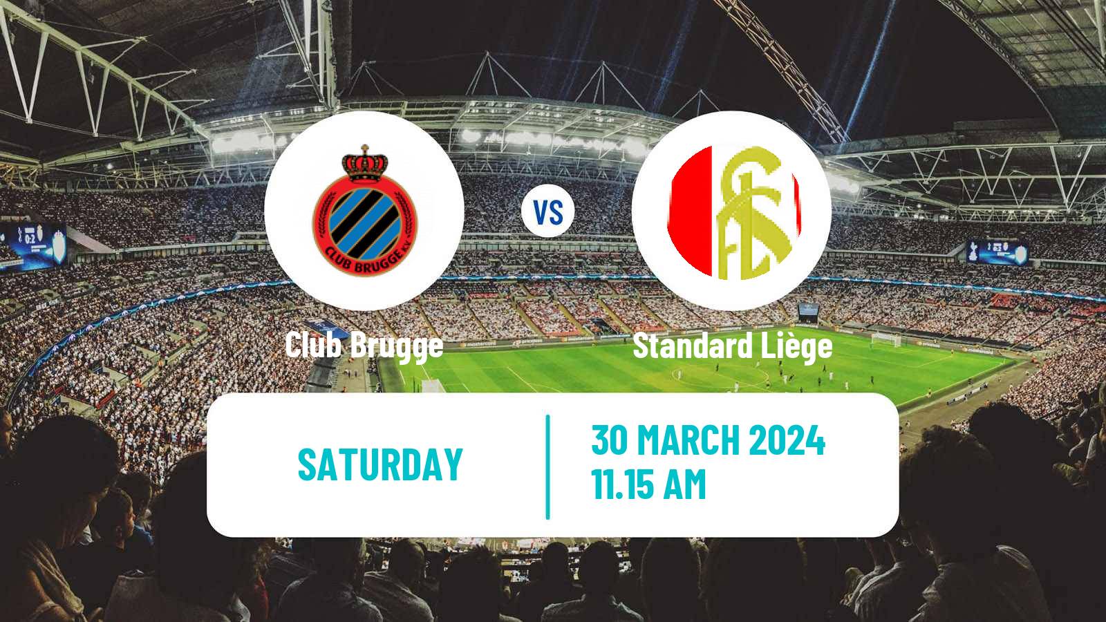 Soccer Belgian Super League Women Club Brugge - Standard Liège