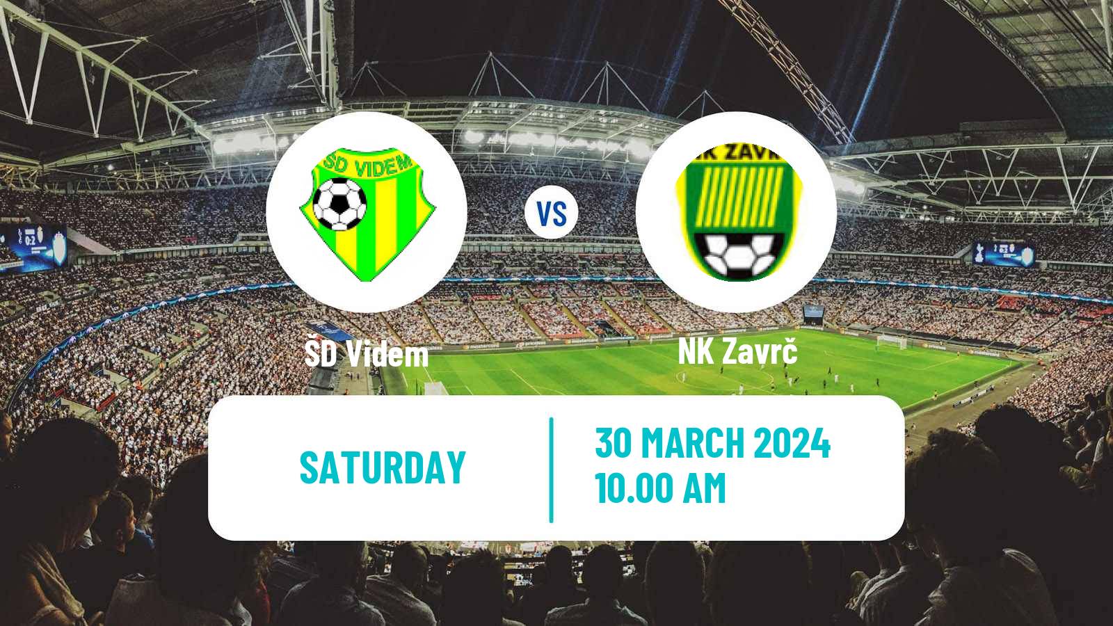 Soccer Slovenian 3 SNL East Videm - Zavrč