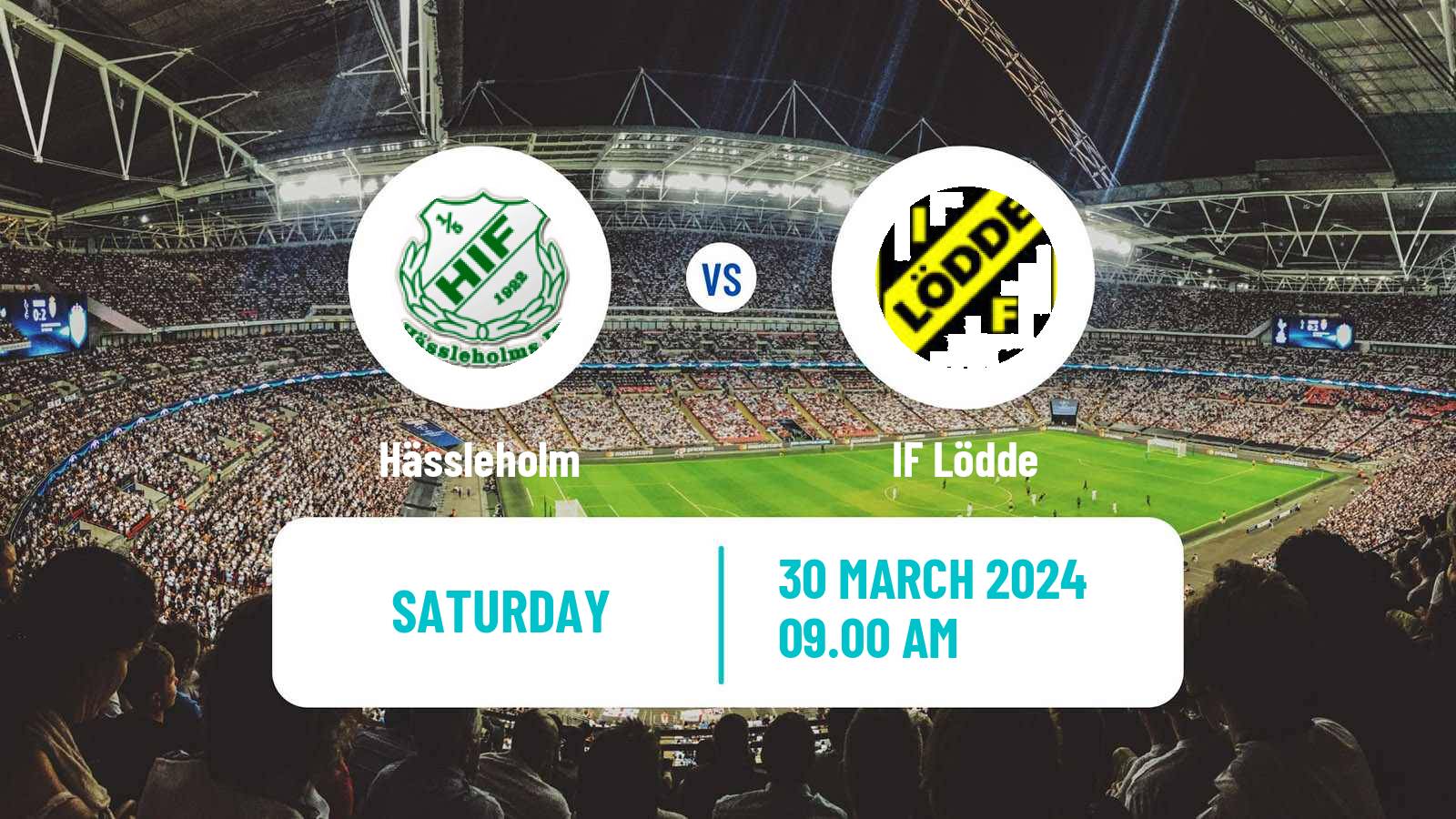 Soccer Swedish Division 2 - Södra Götaland Hässleholm - Lödde