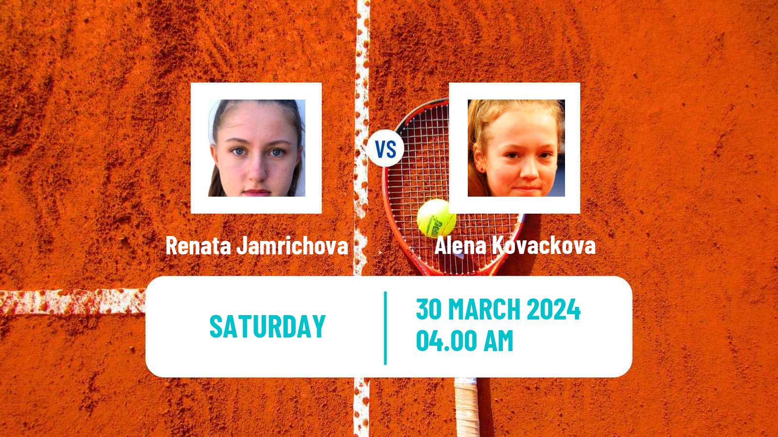 Tennis ITF W15 Sharm Elsheikh 8 Women Renata Jamrichova - Alena Kovackova