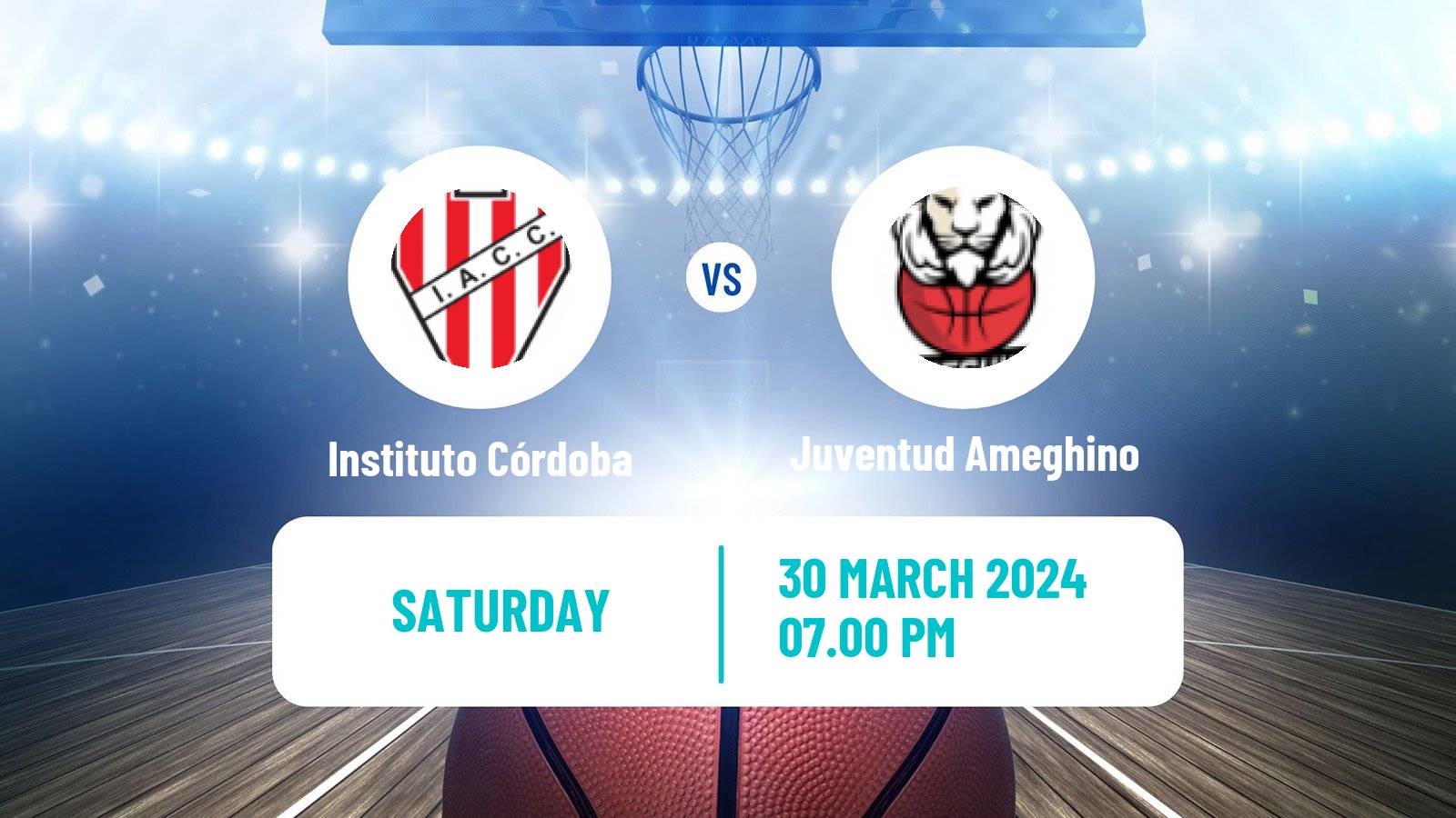 Basketball Argentinian Liga Femenina Basketball Instituto Córdoba - Juventud Ameghino