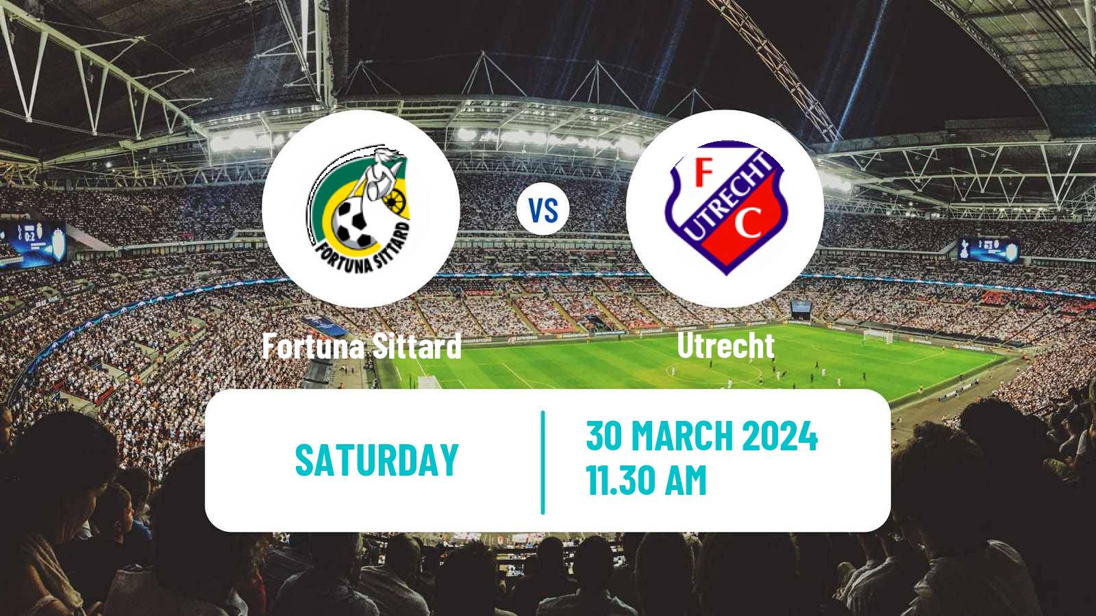 Soccer Dutch Eredivisie Women Fortuna Sittard - Utrecht
