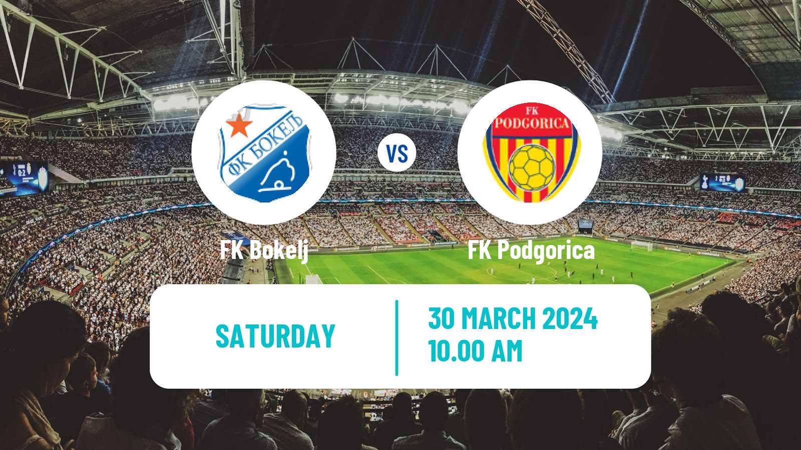 Soccer Montenegrin Druga Liga Bokelj - Podgorica