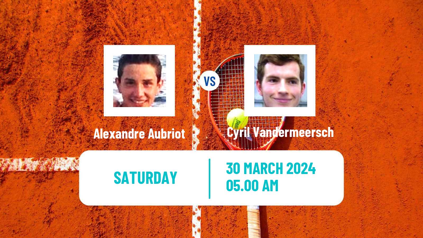 Tennis ITF M15 Monastir 13 Men Alexandre Aubriot - Cyril Vandermeersch